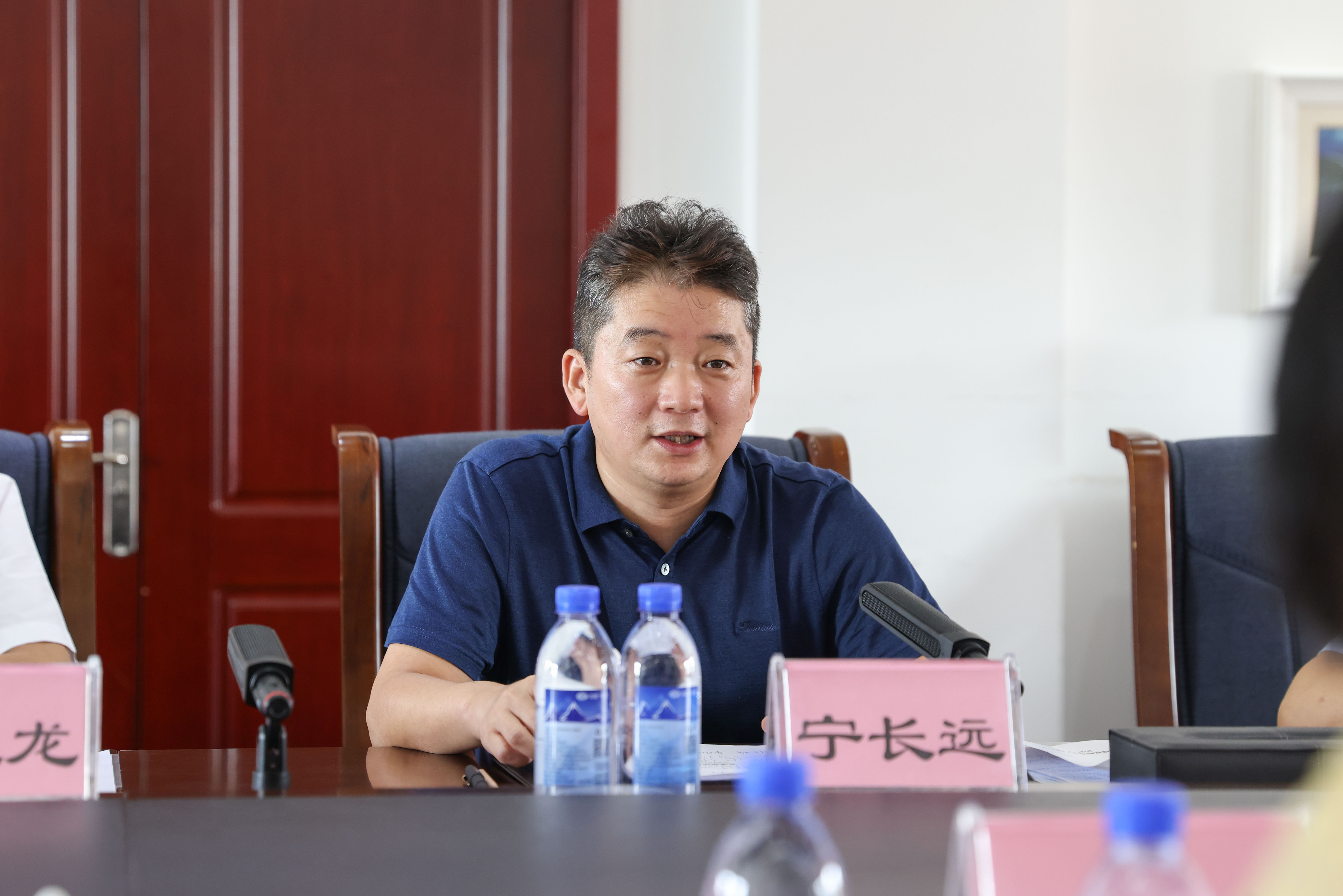 黑龙江省商务厅副厅长孟林、王东一行深入PA视讯调研座谈(图3)