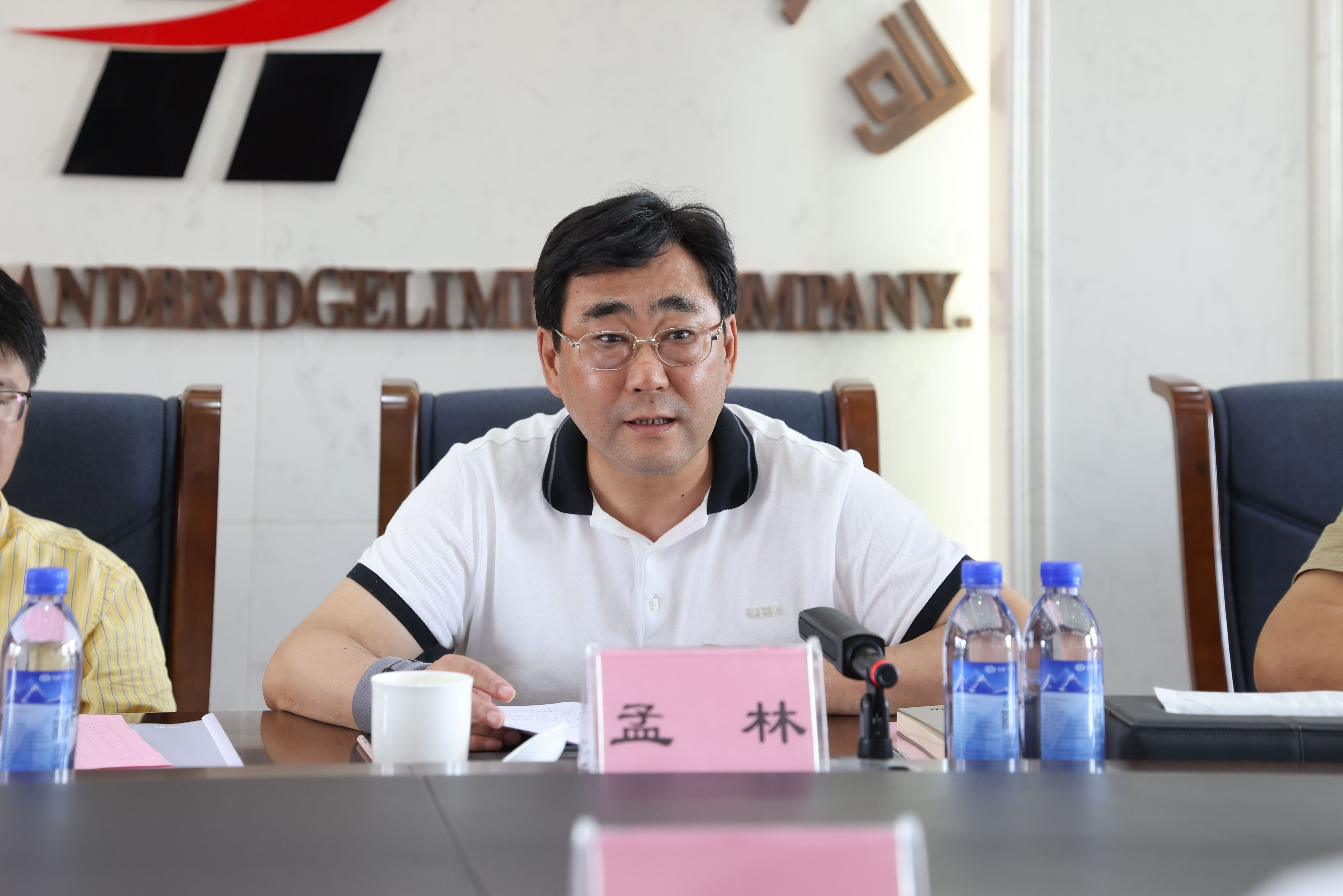 黑龙江省商务厅副厅长孟林、王东一行深入PA视讯调研座谈(图6)