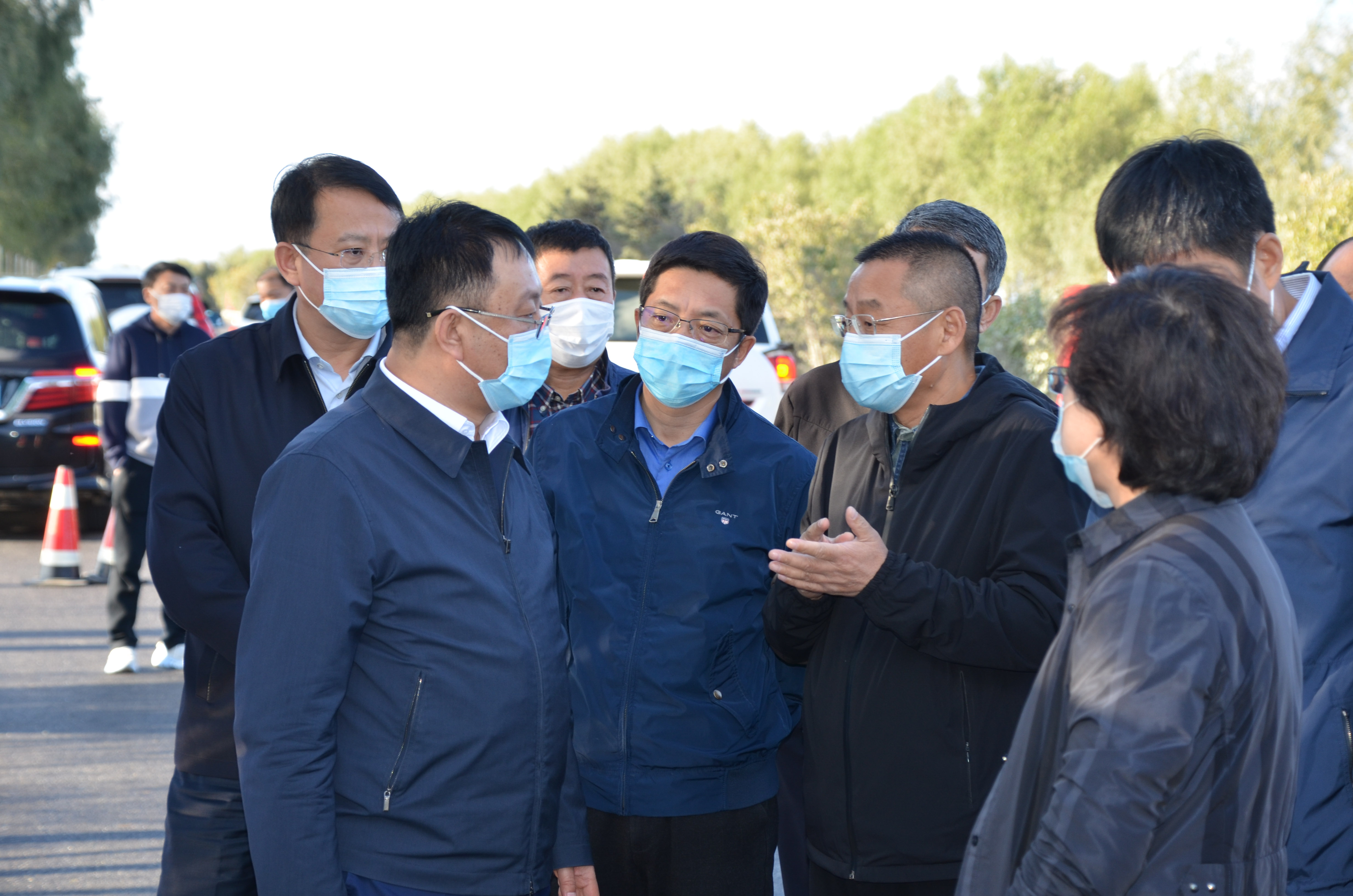 黑龙江省交通运输厅厅长孙宇深入PA视讯质量提升专项工程建设项目慰问调研(图2)