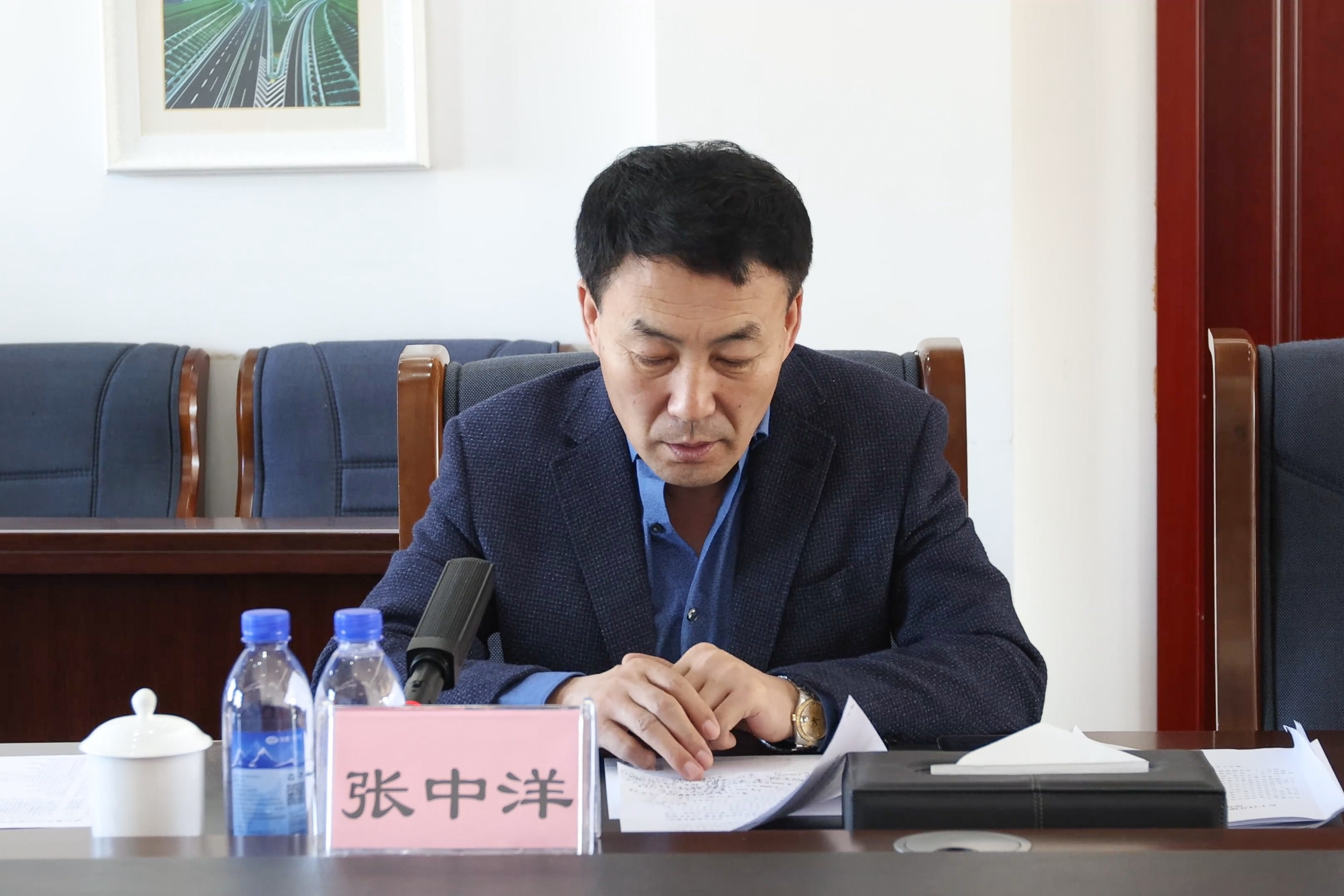建投集团总经理助理李海智一行深入公司座谈交流(图5)
