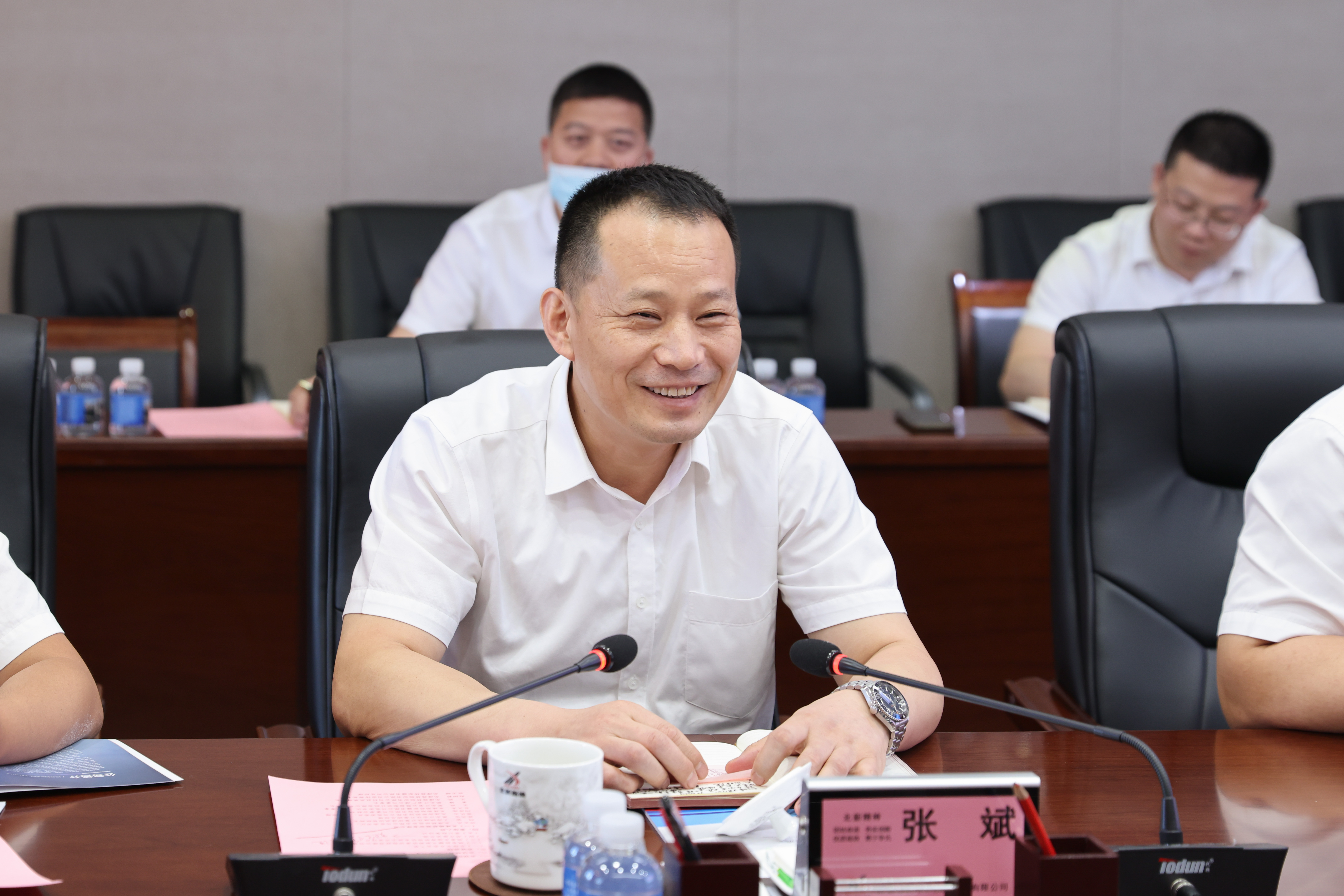 公司党委书记、董事长田玉龙一行赴新疆参加交通产业博览会并与北新路桥集团和新疆路桥建设集团签署战略合作协议(图8)