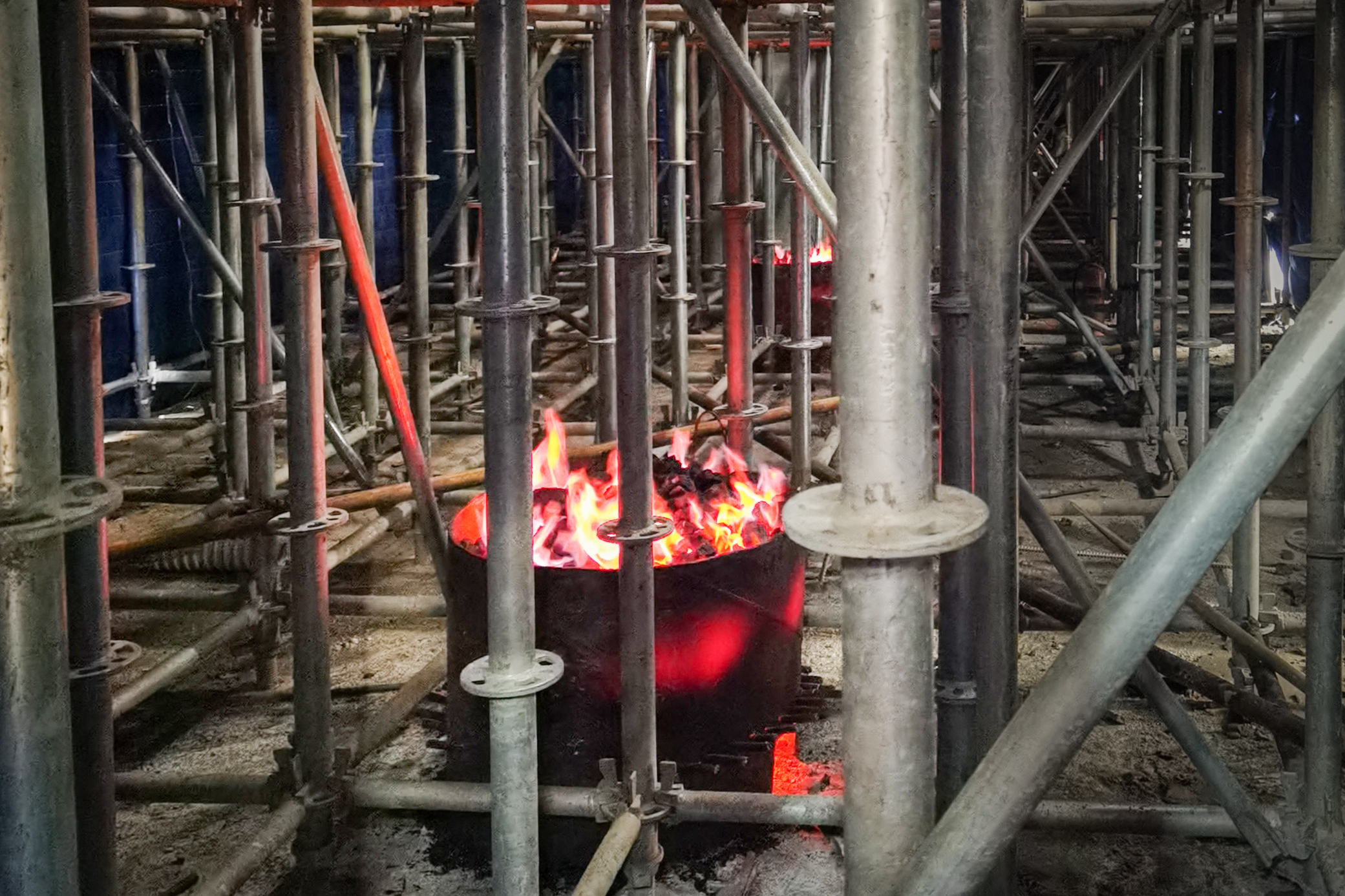 公司承建的东三环快速路工程建设者们发起项目建设冬季攻势(图4)