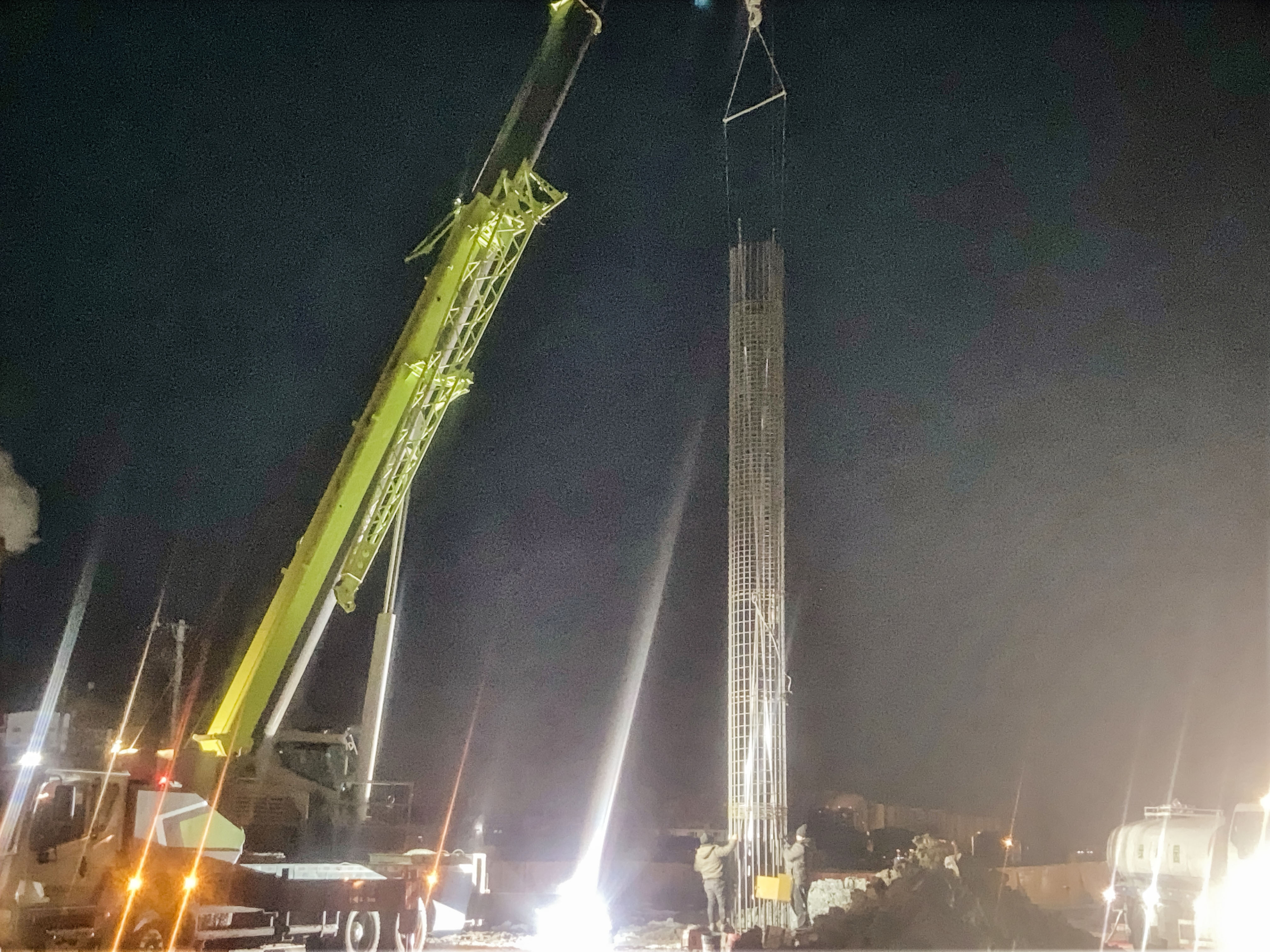 公司承建的东三环快速路工程建设者们发起项目建设冬季攻势(图5)