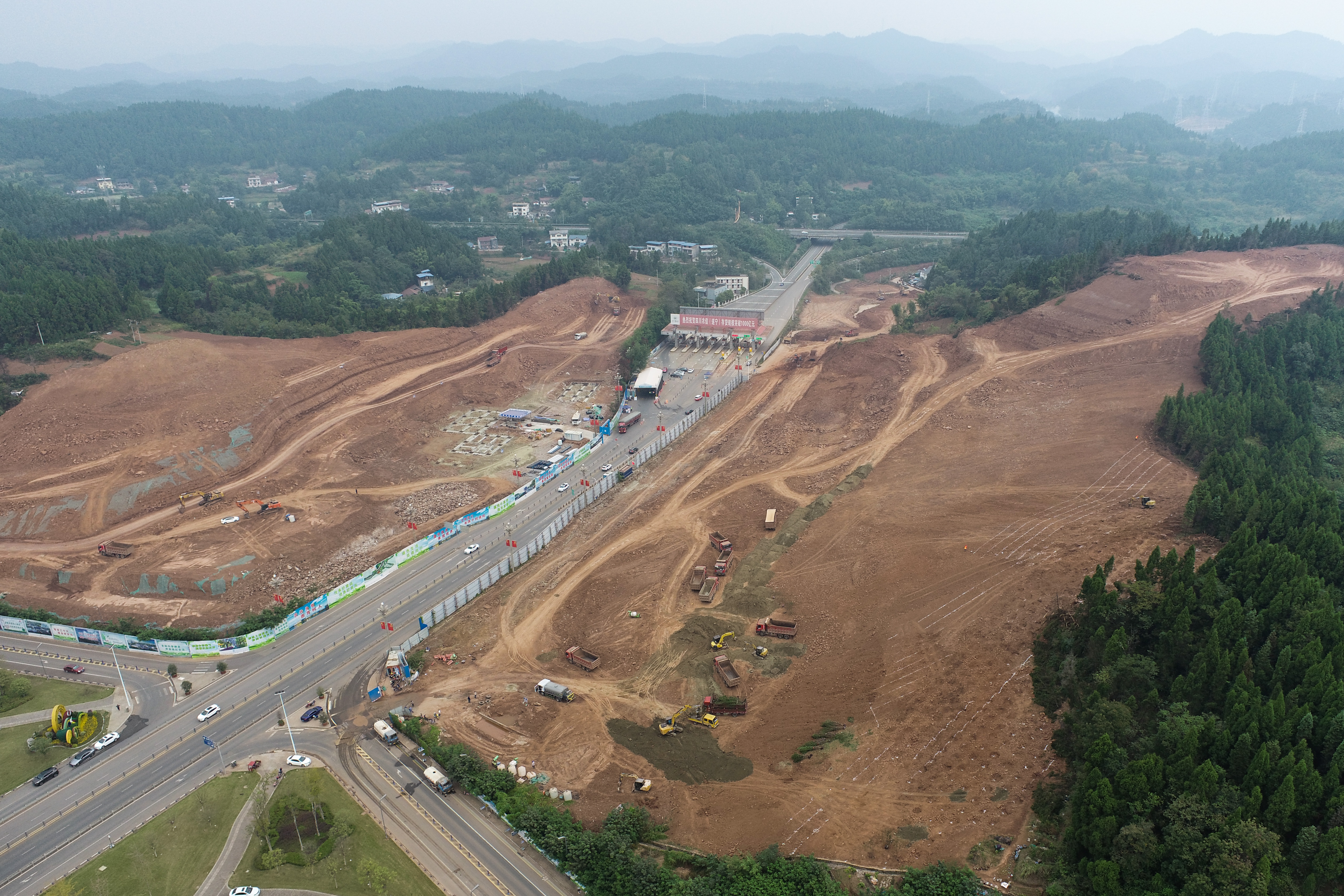 公司四川遂宁各在建项目高效推进冬季施工 向年度目标发起冲刺(图4)