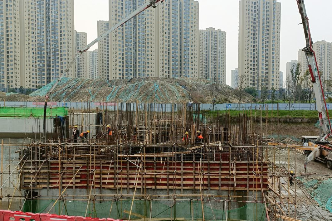 公司四川遂宁各在建项目高效推进冬季施工 向年度目标发起冲刺(图7)