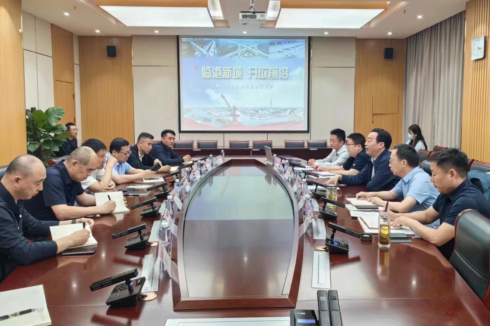 公司党委书记、董事长田玉龙一行赴河南省周口市考察调研(图2)