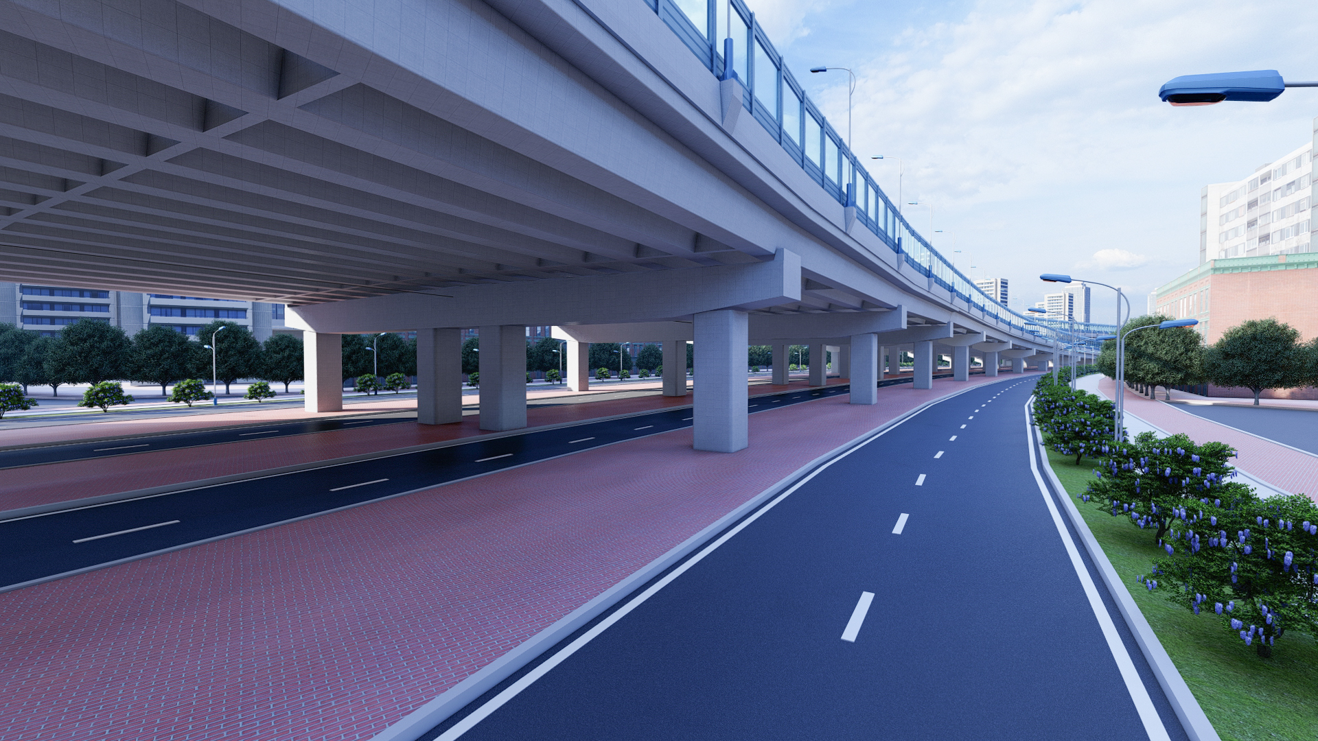 镜头 | 一线 公司承建的哈尔滨市东三环快速路工程大干快上 助力打造幸福宜居冰城(图2)