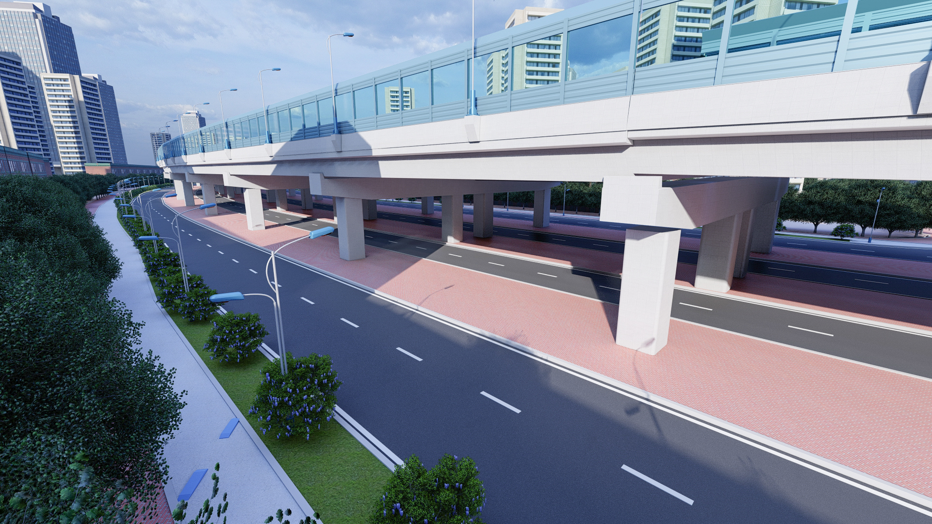 镜头 | 一线 公司承建的哈尔滨市东三环快速路工程大干快上 助力打造幸福宜居冰城(图3)