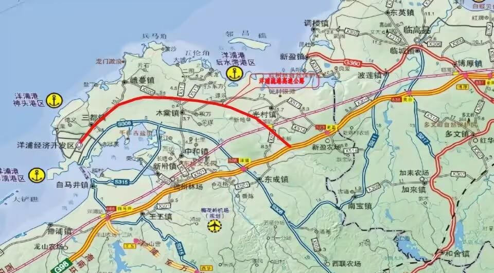 工作落实年丨公司中标12.72亿元海南省洋浦疏港高速公路SG01标段项目(图1)