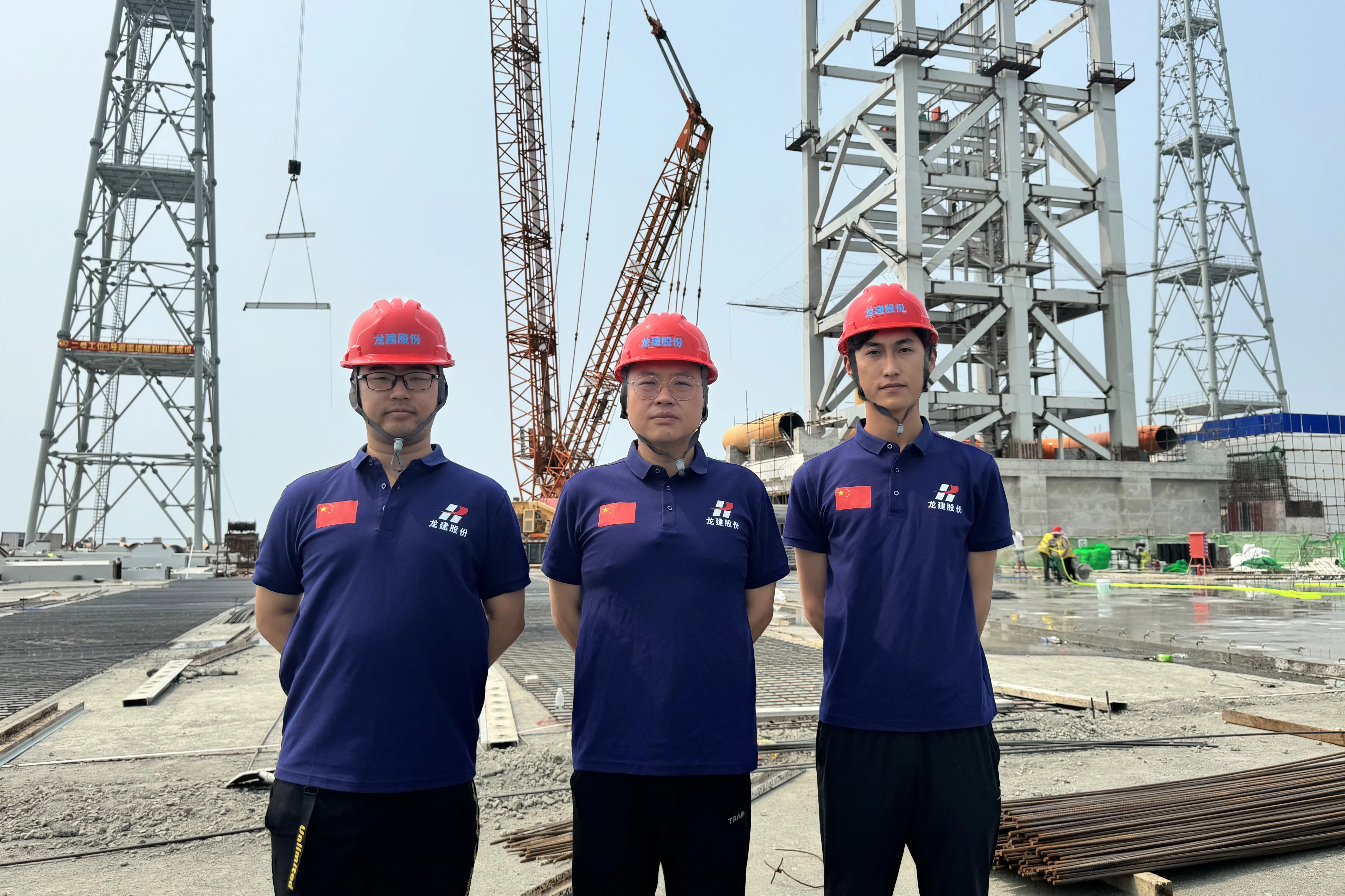 镜头｜一线 公司积极推进海南国际航天发射中心二号发射工位项目建设(图2)