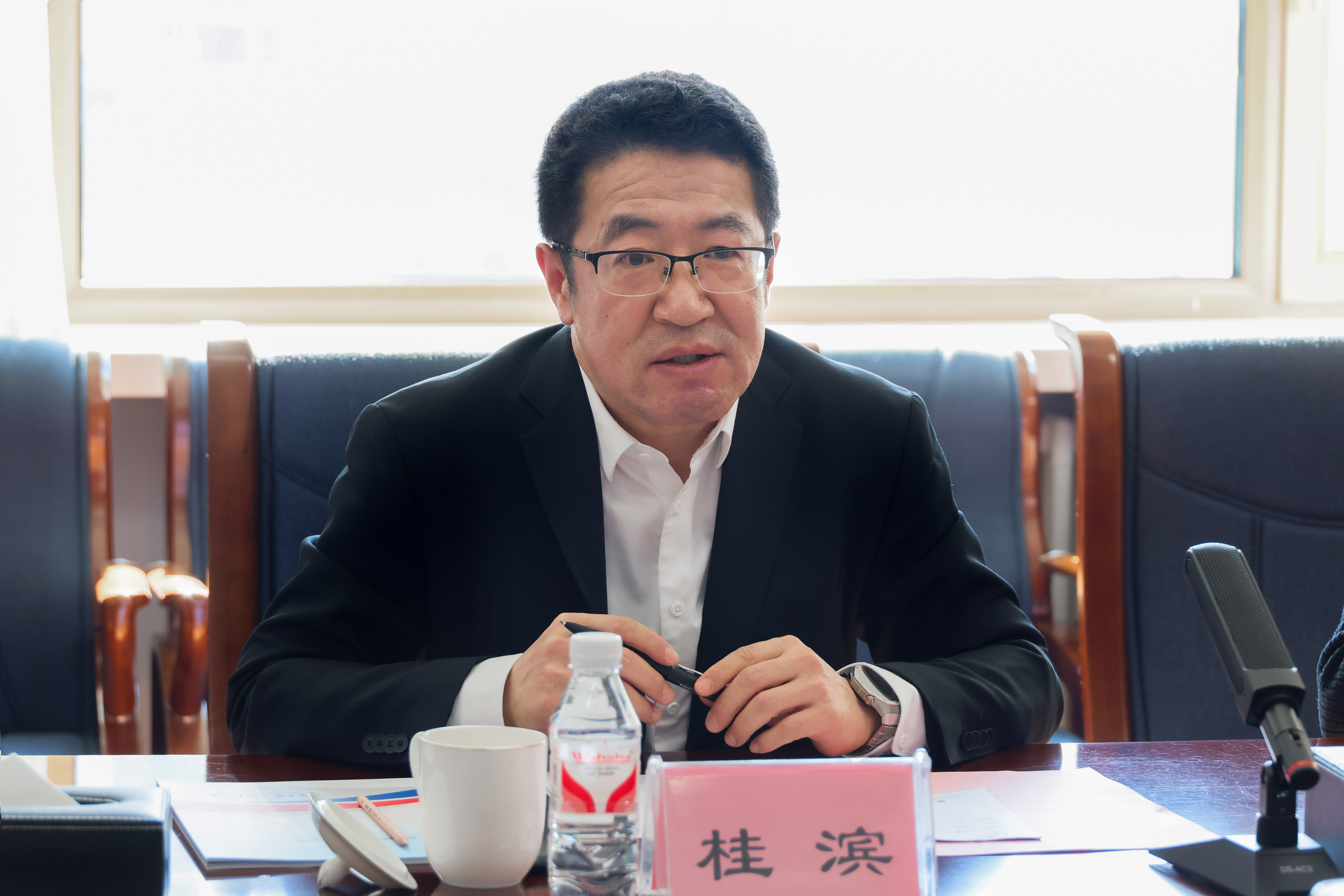 中交基础设施养护集团有限公司一行赴PA视讯开展座谈交流(图3)