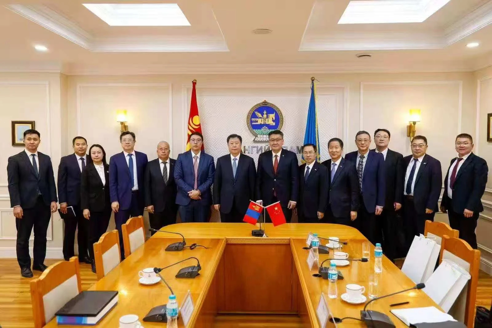 PA视讯在黑龙江省与蒙古国经贸交流座谈会上作推介交流(图2)