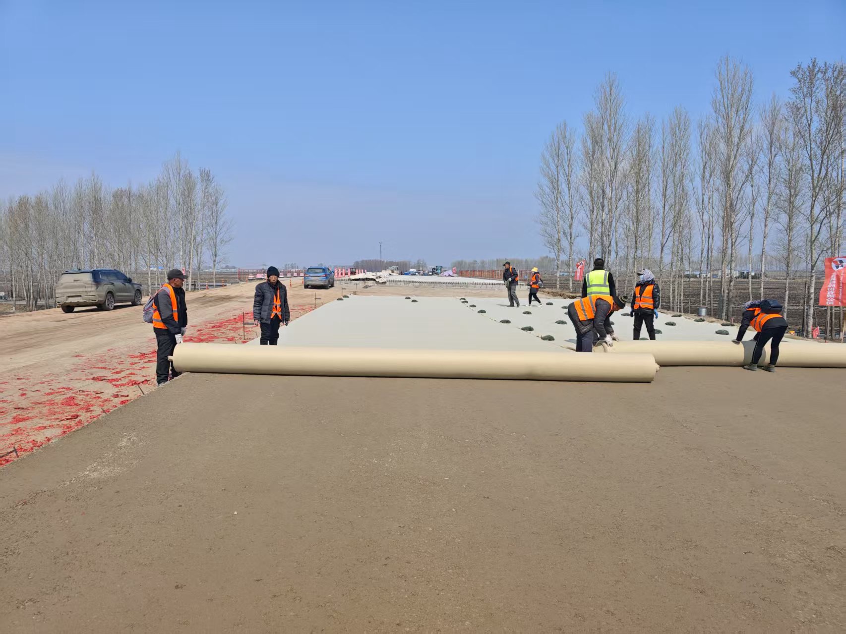 项目建设进行时 | 公司承建的铁科高速项目建设再提速(图2)